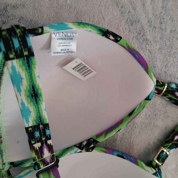 VENUS 2-PC PUSH-UP SWIMSUIT - "C" TOP;  6-BOTTOM - Picture 4 of 4